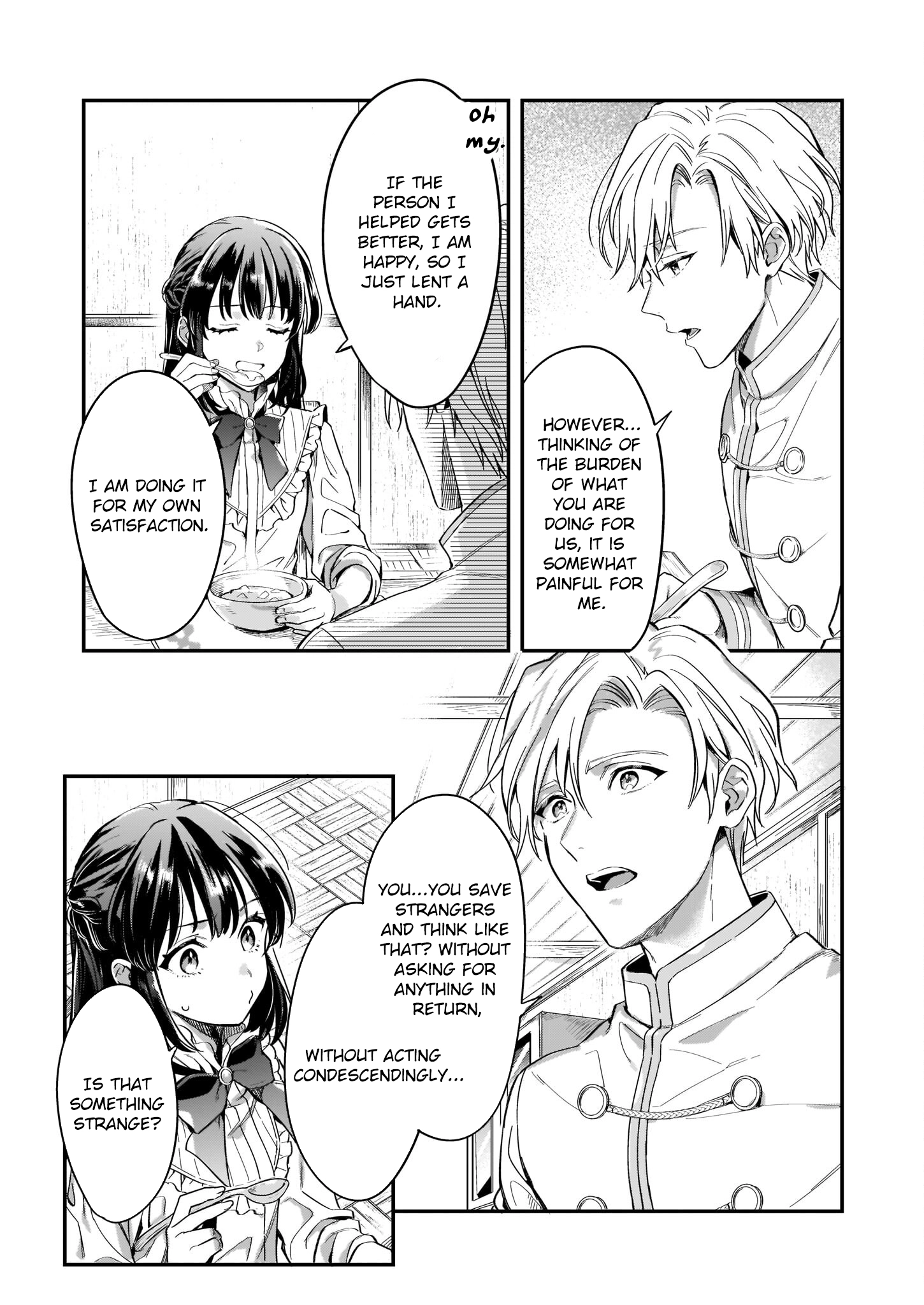 The Exiled Former Lady Loved by a Prince She Found in the Forest, Awakening as a Saint. Chapter 3 Page 27